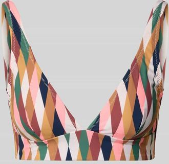 Barts Bikini-Oberteil mit Spaghettitr&auml;gern Modell Abanov Longline in Schilf, Gr&ouml;&szlig;e 36