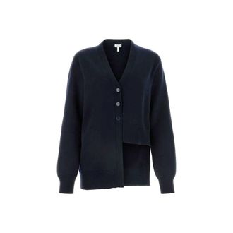 Loewe Blue Cashmere Womens Cardigan