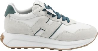 Hogan H641 Sneakers - Dames - Sneakers - Wit - 35 EU - Leer - Schoenen