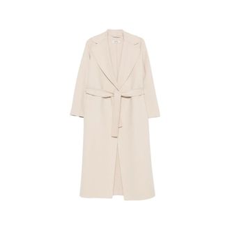 Max Mara Dames, Mantels, Beige, Maat: 2XS Zijde