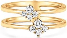 Sara Weinstock Dujour Stacked Diamond Ring in Yellow Gold at Nordstrom, Size 6.5