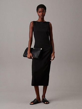 Calvin Klein Crepe Sleeveless Dress