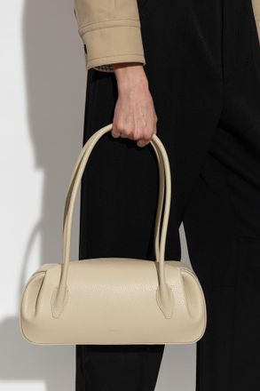 Yuzefi Oyster Shoulder Bag, Womens, Cream