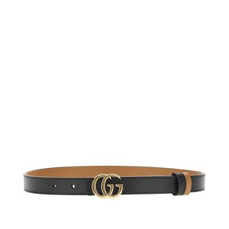 Gucci GG Marmont reversible leather belt Woman 65
