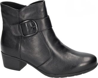 Solidus Schoenen, Dames, Zwart, 40 1/2 EU, Leer, Kerry Laarsjes met Hak