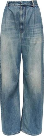 Maison Margiela Pantalone 5 tasche - Dames - Loose Fit Jeans - Blauw - W26 - Jeans