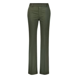 Gardeur Zilla1 Broeken - Dames - Broeken - Groen - Maat: 2XL Katoen