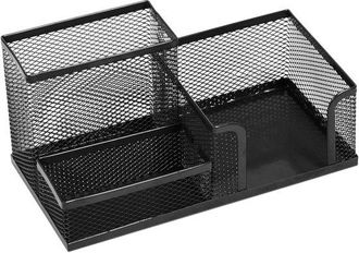 No Brand Organizador De Escritorio, Portal&aacute;pices, Caja Para Bol&iacute;grafos De Escritorio, Organizador De Escritorio De Metal, Estante De Escritorio Con Clip Para N