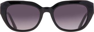 Guess Smoke Gradient Cat Eye Ladies Sunglasses GF6159 01B 53