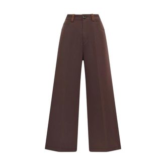 Maliparmi Pantaloni Sleek Matte - - Trousers - Donna - Marrone - XL