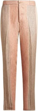 Etro Slim-fit broek - Heren - Slim Fit Broeken - Veelkleurig - XL - Broeken