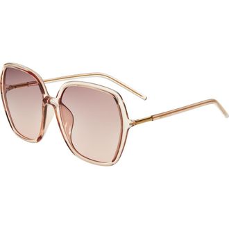 Bertha Sunglasses Priscilla Polarized Sunglasses in Pink/pink at Nordstrom