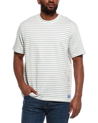 Scotch & Soda Seersucker Texture Stripe T-Shirt