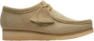 Clarks Wallabee - Heren - Veterschoenen - Beige - 39 EU - Leer - Schoenen