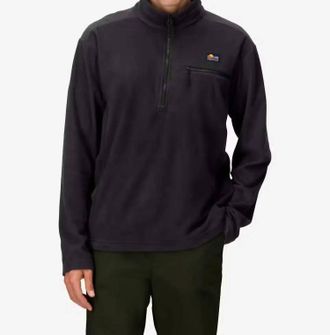 Marmot Half-Zip Upward Fleece Pullover In Black
