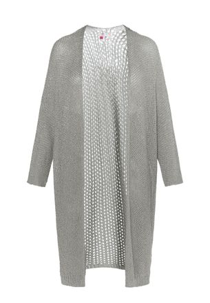 Izia Vest Dames zilvergrijs