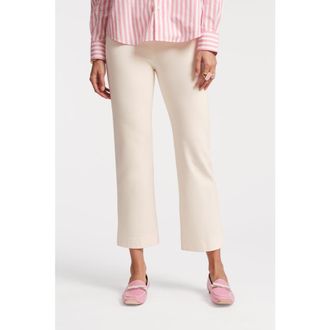 Frances Valentine Wonder Pant Solid Stretch in Oyster at Nordstrom, Size 14