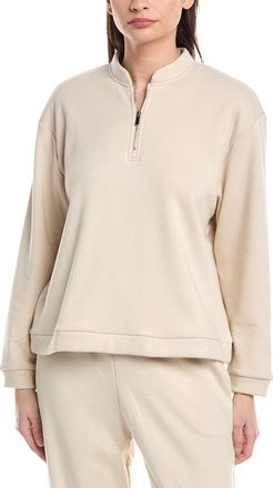 Natori Nova Cozy Brushed Knit Everywhere Zip-Up Top
