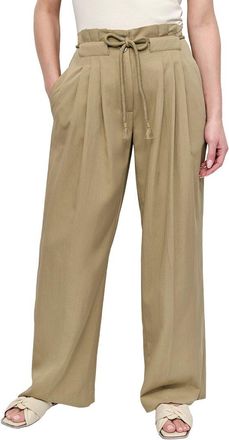 DKNY Dkny Rope Tie Front Wide Leg Pant