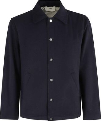 Autry Long Sleeve Casual Jacket With Embroidered Detailing