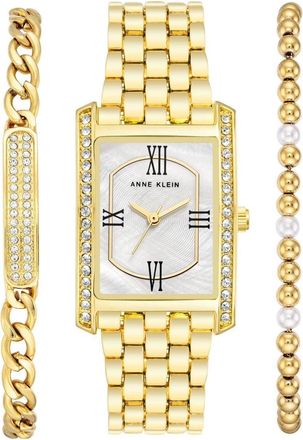 Anne Klein Womens Classic White Dial Watch