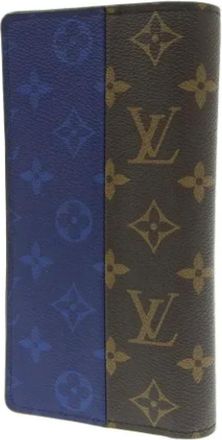 Louis Vuitton Pre-owned Wallets, female, Brown, Size: ONE SIZE Pre-owned Canvas wallets