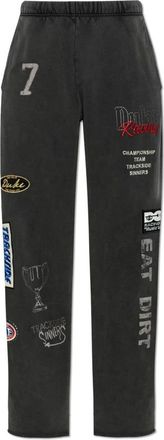 Duke + Dexter DR4 Track Pants - Heren - Sweatpants - Grijs - M - Katoen - Broeken