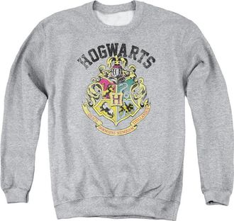 Gildan Harry Potter Hogwarts Crest Adult Crewneck Sweatshirt