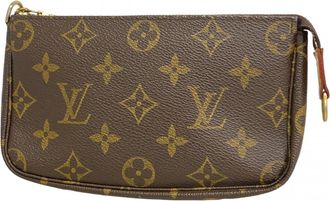 Louis Vuitton Brown Pouch (Pre-Owned)
