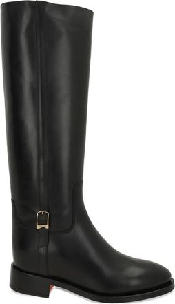 Santoni Stivali Mandy con fibbia - Nero