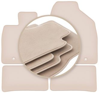OEM Alfombrillas Beige Premium Para Lexus Ct 200h Hatchback 2010-2020