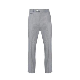 HUGO BOSS Broeken, Heren, Blauw, XL, Katoen, Chino broek
