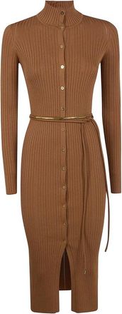 Elisabetta Franchi Mujer, Vestidos, Marr&oacute;n, Talla: L