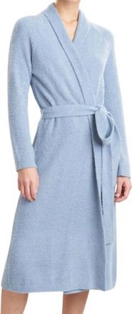Natori Serenity Cardigan Wrap Robe In Windy Blue