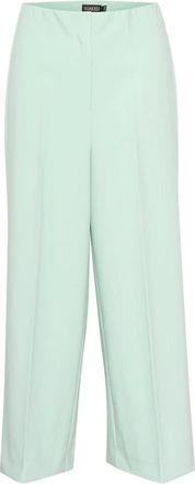 Soaked In Luxury Pantaloni a gamba larga a vita alta Corinne - - Trousers - Donna - Blu - M