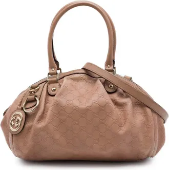 Gucci Pre-owned Gucci Guccissima Sukey Satchel Ladies WZO4FLPH5JX407YF