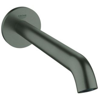 GROHE Essence New - Bocca di erogazione per vasca da bagno, Hard Graphite spazzolata 13449AL1 - Grohe