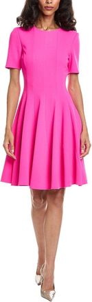 Oscar De La Renta Oscar De La Renta Circular Cut Panel Dress