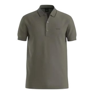 HUGO BOSS Tops, Heren, Groen, 3Xl, Katoen, Paule 4 Polo