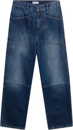 Alchemist Heather Denim | Dark-Blue-Vintage - Dames - Loose Fit Jeans - Blauw - L - Denim - Jeans
