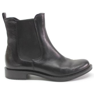 Ecco Ecco Shape 25 Leather Womens Boots - UK 4.5 - US 6-6.5 Women - EU 37 - Black - Size:UK 4.5