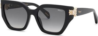 Chopard SCH418S 0700 Womens Sunglasses Black Size 54