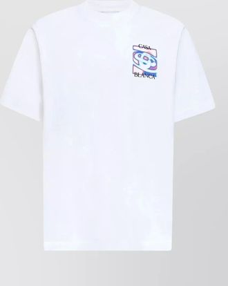 Casablanca heat map logo crew neck t-shirt