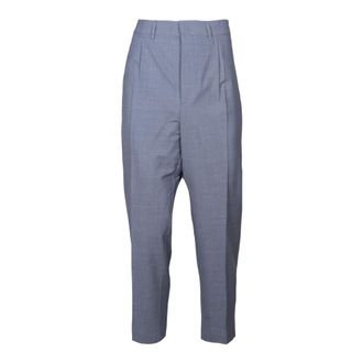 Mauro Grifoni Straight Trousers, male, Gray, XL, Modello classico chino