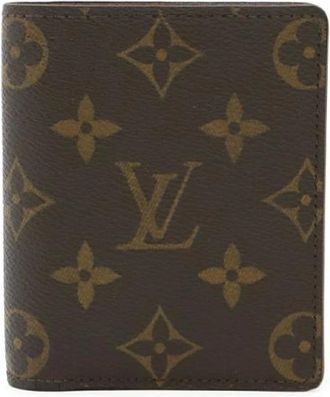 Louis Vuitton Pre-owned Wallets, male, Brown, Size: ONE SIZE Pre-owned Canvas wallets