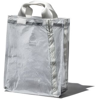 Puebco Document holder bag covered in parachute fabric / white