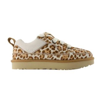 UGG Ugg, Schoenen, Dames, Veelkleurig, 38 EU, Leer, Lo Lowmel Plains Sneaker