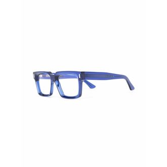 Cutler and Gross 1386 Vierkante Bril - unisex - Accessoires - Blauw - Maat: 52 MM