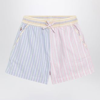 Polo Ralph Lauren Color-block striped shorts