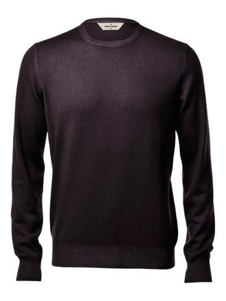 Gran Sasso round-neck wool sweater - men - Virgin Wool - 60 - Purple